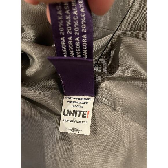 Ralph Lauren Collection Purple Label Wool Cashmere Blazer Jacket Belted Coat 6 - Picture 8 of 9